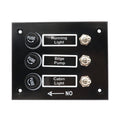 AOS3045 Switch Panel Marine Retrofit Each With Independent Fuse Protection, 3 Groups Shake Switch, 6 Groups Shake Switch