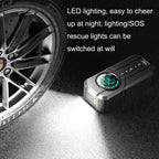 YX1819 Car Wired Portable Air Pump Electric Vehicle Tire High Power Inflator, YX1819 Wired