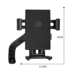 YY02 Bicycle Motorcycle Electric Vehicle Universal Mobile Phone Holder, Style:, Car Handle Model, Rearview Mirror Model, Rearview Mirror + Wrench + Screw