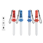 DOBE TNS-2109 Left and Right Handle Somatosensory Luminous Sword for Nintendo Switch, Red, Blue