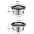 Home Multifunctional Adjustable Fire Barbecue Grill, Size:, S (Grill Pan), S (Grill Net), S (Pan+Net), L (Grill Pan), L (Grill Net), L (Pan+Net)