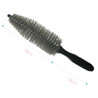 3 PCS Car Tire Brush Carpet Foot Pad Brush, Style:, DM-08 Pointed Brush, DM-093 Large U-shaped Brush, DM-118 Double Twisted Wire Brush