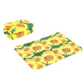 Portable Dirty Park Folding Picnic Mat Moisture-proof and Cool Cushion, 38.5x28.3x0.8cm Sunflowers, 38.5x28.3x0.8cm Cloud Sea, 38.5x28.3x0.8cm Flower, 38.5x28.3x0.8cm Leaves