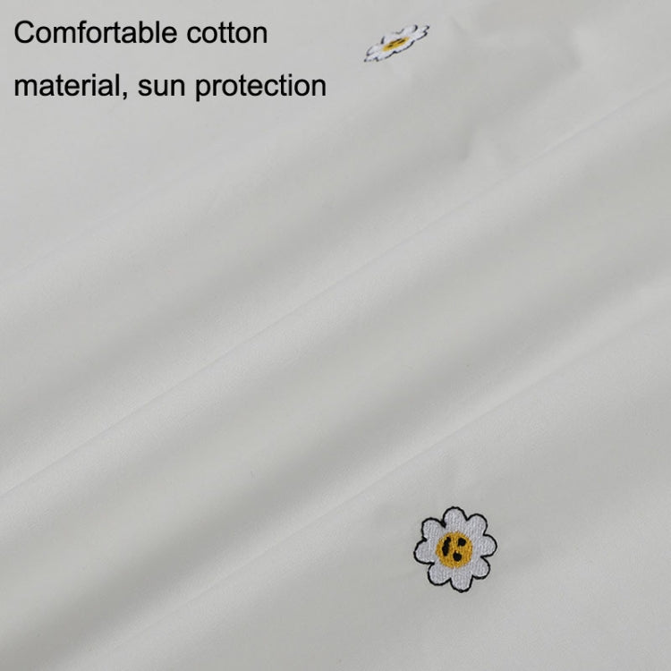 Car Window Summer Heat Insulation Sunshade Curtain Cotton Sun Block, Solar Flower, Cherry, Girl