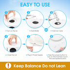 Desktop Spray Humidification Cooler Portable Water Fan, 774183 White