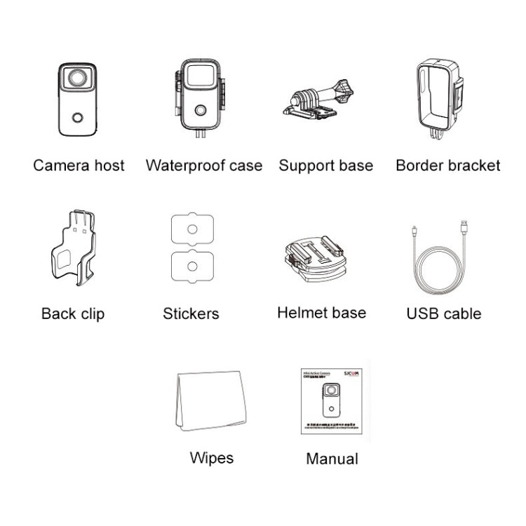 4K Action Camera | Thumb HD WiFi Anti-Shake Camera