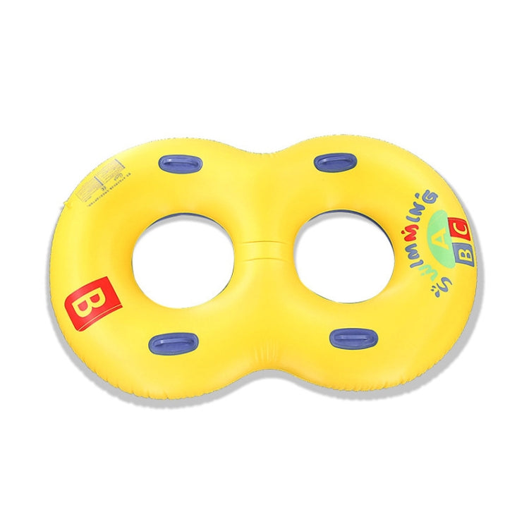 Inflatable Two People Lovers Couples Swimming Ring Pool Float Chair Seat, 110 x 160cm