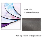 5 PCS Round Rubber Planet Mouse Pad, Venus, Moon, Earth, Moon 1, Mars, Jupiter, Mercury