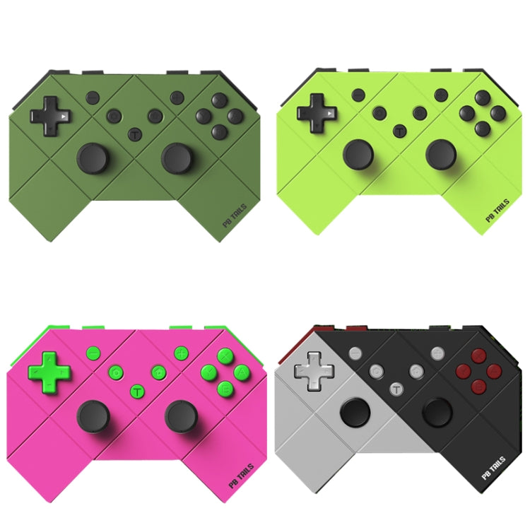 PB TAILS For Switch Bluetooth Wireless Gamepad, Style:, Ordinary Edition (Army Green), Ordinary Edition (Yellow Green), Ordinary Edition (Rose Red), Ordinary Edition (Black Silver), Deluxe Edition (Army Green), Deluxe Edition (Yellow Green)            ...