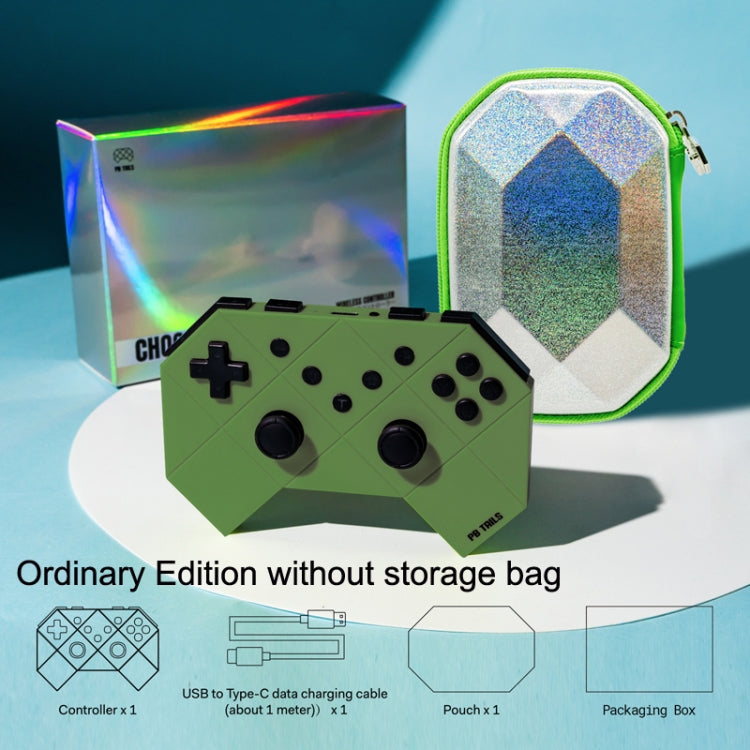 PB TAILS For Switch Bluetooth Wireless Gamepad, Style:, Ordinary Edition (Army Green), Ordinary Edition (Yellow Green), Ordinary Edition (Rose Red), Ordinary Edition (Black Silver), Deluxe Edition (Army Green), Deluxe Edition (Yellow Green)            ...