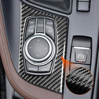 For BMW X1 F48/X2 F39 Right-Hand Drive Multimedia Knob Panel Sticker, Right-Hand Drive