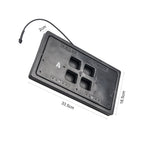 US Standard Car Flip Retractable License Plate Holder Hidden Shutter Cover License Plate Holder, US Standard Flip Retractable