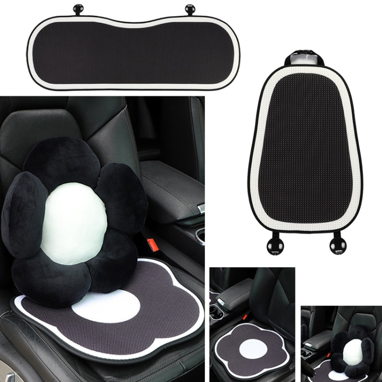 Ice Silk Simple Car Breathable Seat Cushion Cool Pad Summer Universal, Style:, Sandwich Flower Front Row, Honeycomb Flower Front Row, Honeycomb Backrest, Honeycomb Back Row