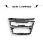 For BMW X1 F48/X2 F39 3pcs /Set Right-Hand Drive Radio + Air Conditioning Panel Sticker, Right-Hand Drive