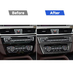 For BMW X1 F48/X2 F39 2pcs /Set Radio + Air Conditioning Panel Sticker