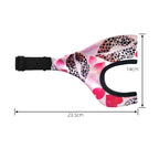 VR Glasses Sweatproof Breathable Eye Mask, Love Flower, Dot, Cashew Flowers, Kaleidoscope, Black White Flower