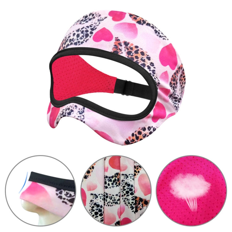 VR Glasses Sweatproof Breathable Eye Mask, Love Flower, Dot, Cashew Flowers, Kaleidoscope, Black White Flower
