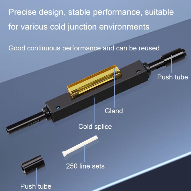 5 PCS L925B Efficient and Stable Optical Fiber Optic Cold Splices