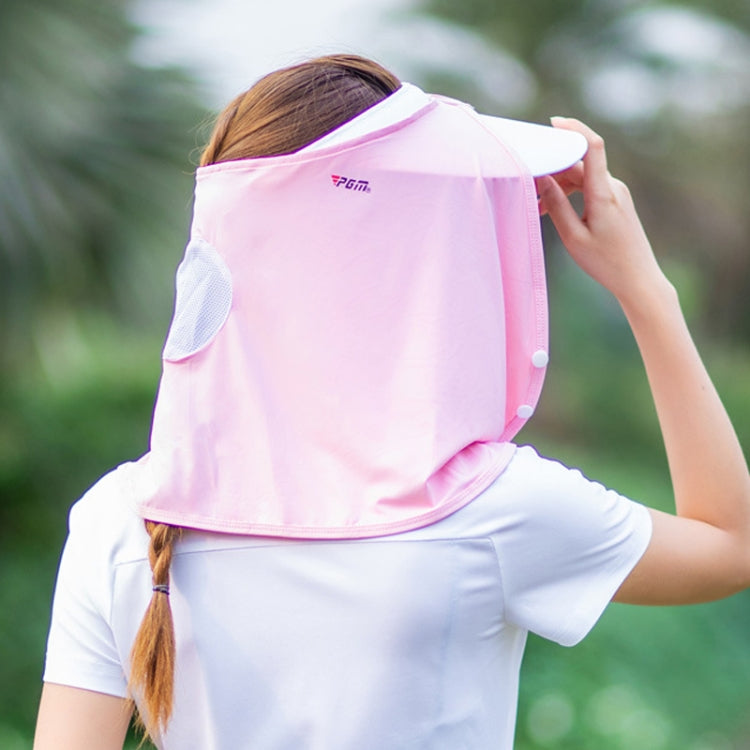 PGM WB001 Summer Sunscreen Golf Ice Silk Bib Sunscreen Headscarfs, WB001 White, WB001 Pink, WB001 Light Grey, WB001 Blue