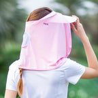 PGM WB001 Summer Sunscreen Golf Ice Silk Bib Sunscreen Headscarfs, WB001 White, WB001 Pink, WB001 Light Grey, WB001 Blue