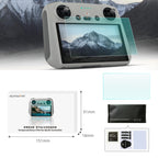 Sunnylife MM3-GHM387 9H 2.5D HD Tempered Glass Film For Mini3 Pro Remote Control, MM3-GHM387