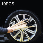 10PCS Car Engine Cleaning Brush Long Handle Bristle Tire Brush, 10pcs Bristle Tire Brush
