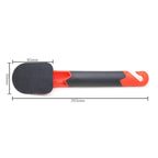 Handle + Sponge Long Handle Car Tire Varnishing Brush Tire Waxing Brush Sponge, 10PCS Sponge, Handle + Sponge