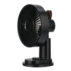 Smart Remote Control Usb Charging Shaking Head Desktop Fan Stroller Clip Fan, White, Black, Green