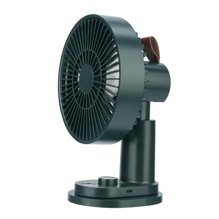 Smart Remote Control Usb Charging Shaking Head Desktop Fan Stroller Clip Fan, White, Black, Green