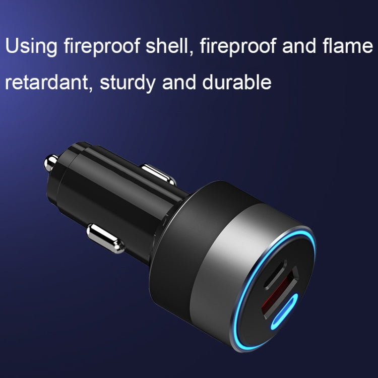 IBD353 Multifunctional Flame Retardant Car Phone Charger, 1U2C 130W, 58.5W, 54W, 2UC 66W