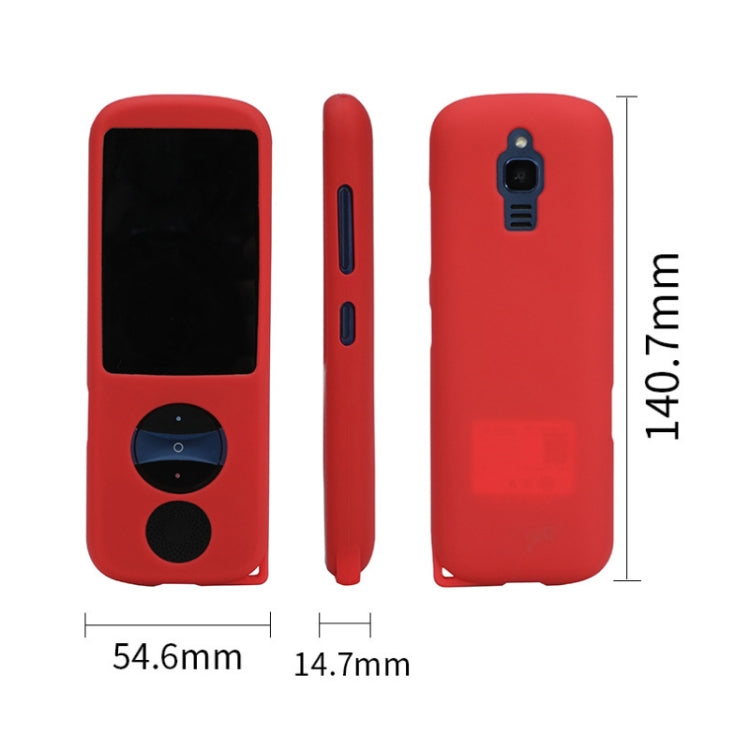 Silicone Storage Case For iFLYTEK Translator 3.0, Pink, Grass Green, Black, Noon Blue, Sky Blue, Red, Wine Red, Yellow, Matcha Green