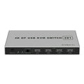 KYSW59 60HZ DP USB KVM Switch 2-in-1 Computer Sharing Device, KYSW59, 8K