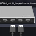 KYSW59 60HZ DP USB KVM Switch 2-in-1 Computer Sharing Device, KYSW59, 8K
