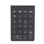 BT304 22 Keys Laptop Mini Wireless Keyboard, Spec:, Bluetooth (Black), Bluetooth (Gray), Bluetooth (Gold), Bluetooth (Silver Black), 2.4G (Black), 2.4G (Gray), 2.4G (Gold), 2.4G (Silver Black)