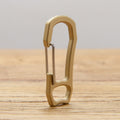 Bronze Keychain Retro Fast Hanging Spring Climbing Buckle, Bronze
