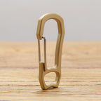 Bronze Keychain Retro Fast Hanging Spring Climbing Buckle, Bronze