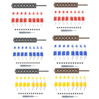 Sunnylife MM3-SN443 For Mini 3 Pro Propeller Blades + Silicone Folding Storage Bag, Red Strip+Gray Bag, Red Strip+Brown Bag, Blue Strip+Gray Bag, Blue Strip+Brown Bag, Yellow Strip+Gray Bag, Yellow Strip+Brown Bag