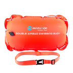MARJAQE  Double Air Bag Safety Training Swimming Buoy with Waist Belt, Swimming Buoy(Fluorescent Green), Swimming Buoy(Orange)