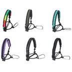 2 PCS Outdoor Camping Multifunctional Carabiner Water Bottle Handle, Gradient Rainbow, Green, Water Duck Green, Purple, Black Gray, Reflective Black