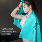 Etravel Sports Quick-drying Towel Double-sided Fleece Bath Towel, Small Black+Towel, Small Red+Towel, Small Navy+Towel, Small Blue+Towel, Small Grass Green+Towel, Large Black+Bath Towel, Large Red+Bath Towel, Large Navy+Bath Towel