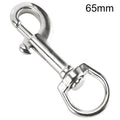 Stainless Steel Swivel Single Hook Pet Leash Hook, 65mm, 70mm, 80mm, 90mm, 100mm, 115mm, 120mm