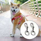 Stainless Steel Swivel Single Hook Pet Leash Hook, 65mm, 70mm, 80mm, 90mm, 100mm, 115mm, 120mm