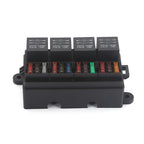 Relay Car RV Radiography Sound Modified Electromagnetic Insurance Box, TF008-10 12V 4Pin, TF008-10 12V 5Pin, TF008-10 24V 4Pin, TF008-10 24V 5Pin
