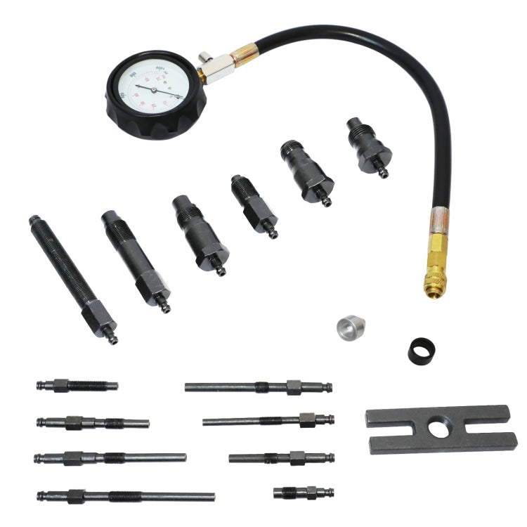 18 PCS / Set TU-15B Diesel Cylinder Pressure Meter Cylinder Pressure Detection Tool, 18 PCS / Set