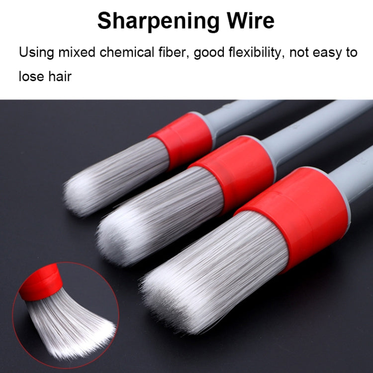 QZZS-82 Solid Sharpened Wire Automotive Detail Cleaning Brush, QZZS-82