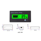 L6133 LCD Electric Motorcycle Power Display, Style:, Button Front White Backlight, Button Rear Green Backlight, Internal Blue Backlight, Button Front Green Backlight, Button Front Blue Backlight, Internal Green Backlight, Single Button Green Backlight