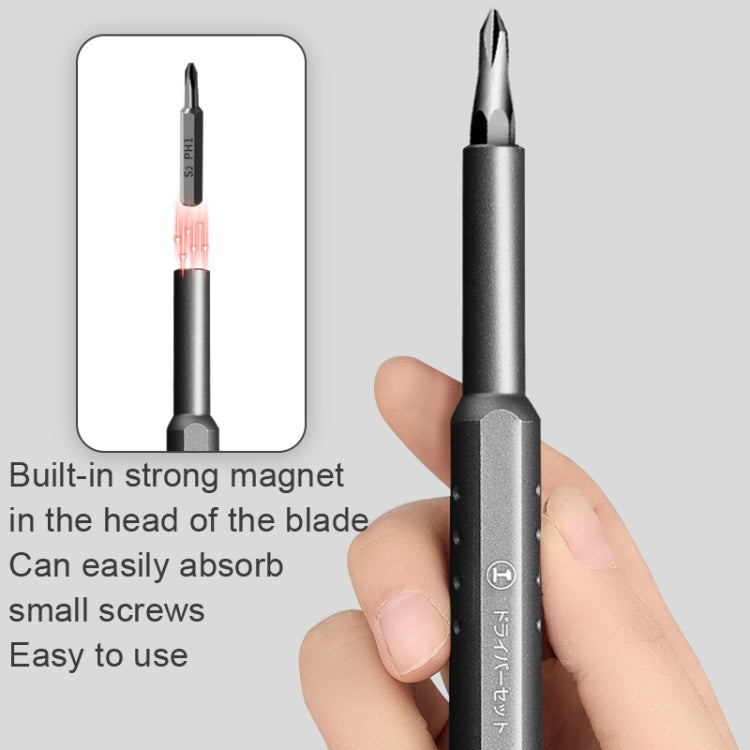 GREENER Screw Knife Set Mobile Notebook Disassembling Maintenance Tool, 44 In 1 Aluminum Barrel, 30 In 1 Aluminum Barrel, 40 In 1 Double Aluminum Barrel