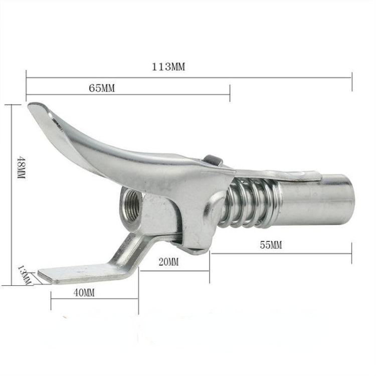 10000PSI Grease Coupler Coupling End Fitting 1/8 Inch NPT Adapter Connector ,Style:, Plastic Package Grease, Grease Kit