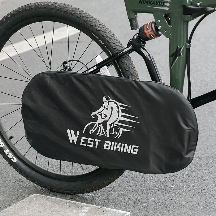 WEST BIKING YP0719301 Bicycle Dust Chain Cover Crankset Protective Cover, WEST BIKING YP0719301 Chain Cover