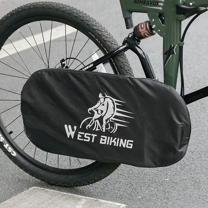 WEST BIKING YP0719301 Bicycle Dust Chain Cover Crankset Protective Cover, WEST BIKING YP0719301 Chain Cover